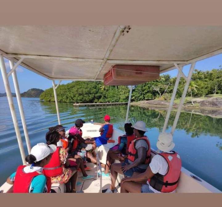 Sortie en bateau baie de Génipa Martinique